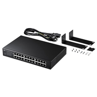 サンワサプライ Giga対応スイッチングハブ(24ポート・ループ検知機能付き) LAN-GIGAH24L