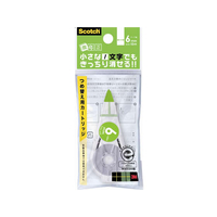 3M スコッチ修正テープ微修正 6mm 交換用カートリッジ 1個 F884307-SCPR-6NN