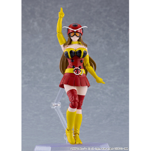 グッドスマイルカンパニー figma 岡田ユリコ(電波人間タックルVer．)「東島丹三郎は仮面ライダーになりたい」 FIGMA699ｵｶﾀﾞﾕﾘｺﾀﾂｸﾙVER-イメージ2
