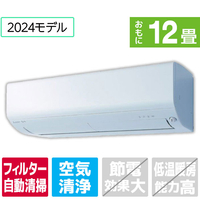 三菱 「標準工事込み」 12畳向け 自動お掃除付き 冷暖房インバーターエアコン e angle select 霧ヶ峰 MSZEX　シリーズ MSZEX3624E4WS