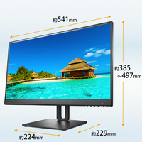 I・Oデータ LCD-D241SD-F 23．8型液晶ディスプレイ ブラック