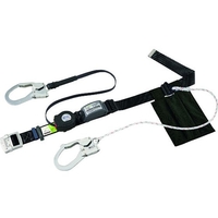 サンコー リーロックS2NEOライトロック装置付巻取器+胴ベルト黒墜落制止器具 FC601FU-1613749