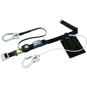 サンコー リーロックS2NEOライトロック装置付巻取器+胴ベルト黒墜落制止器具 FC601FU-1613749-イメージ1