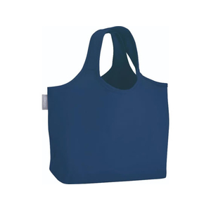 サーモス THERMOS たたまず丸めるエコバッグ 10L ネイビー FCJ052P-RFL-010 NVY-イメージ1
