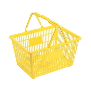 岐阜プラスチック工業 買物篭MY-24 黄 FC950GK-3029697-イメージ1