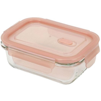 パール金属 耐熱ガラスバルブ付保存容器長方形350 FC177NX-HB-5959