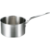 江部松商事 EBM/ビストロ 三層クラッド 深型片手鍋 15cm 蓋無 FC315LL-4145000