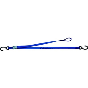 オールセーフ allsafe/ベルト荷締機 大型バイク用 タイダウン カム式 ソフトフック付 FC667GY-4794443-イメージ1
