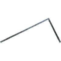 シンワ 曲尺 同厚併用 シルバー1尺5寸裏面50cm 名作赤数字入 FC589VJ-8163823