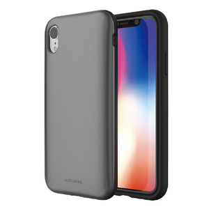 Matchnine iPhone XR用ケース PINTA メタリックグレー MN13994I61-イメージ1