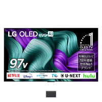 LGエレクトロニクス ワイヤレス4K120Hz有機ELテレビ OLED97M5PJA [97V型 /4K対応 /BS 4Kチューナー内蔵 /YouTube対応 /Netflix対応] OLED97M5PJA