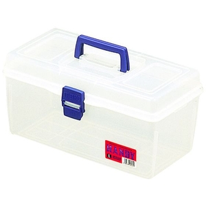 明邦化学工業 ハンディーボックス L クリア400215198 FC320EA-4028741-イメージ1