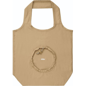 サーモス THERMOS たたまず丸めるエコバッグ 18L ベージュ FCJ053P-RFL-018 BE-イメージ2