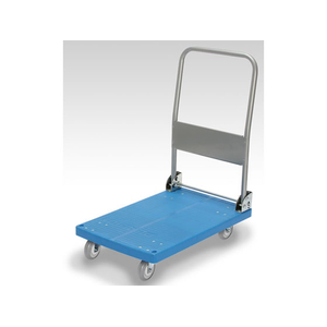 カナツー プラスチック静音台車150kg荷重 F809589-PLA150YESM2-DX-イメージ1