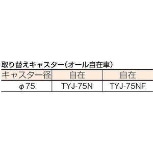 トラスコ中山 ルートバン 370×500 オール自在 オレンジ FC233GX-5127874-イメージ2