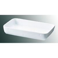 Royale ロイヤル 角 グラタン皿 No.500 22cm ホワイト FC473LN-5101500