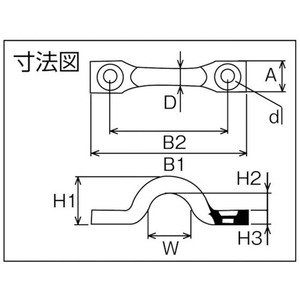 ニッサチェイン ダイカストアイストラップ 5mm 黒つや消し 95黒つや消し4534 FC866FG-4314255-イメージ3