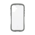 Ｈａｍｅｅ iPhone 16用強化ガラスクリアケース IFACE REFLECTION FROST グレー 41-979945