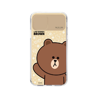LINE FRIENDS iPhone 11 Pro用LIGHT UP CASE ベーシック ブラウン KCE-CSB019