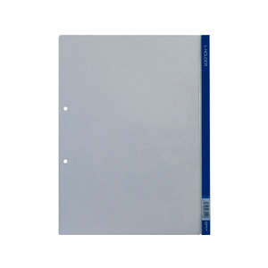 キングジム Lホルダー A4タテ 2穴 青 5枚 F937142-730ｱｵ-イメージ1