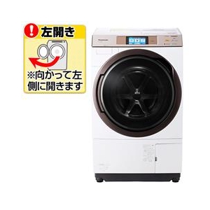 パナソニック NA-VX5E4L-W 【左開き】11．0kgドラム式洗濯乾燥機 KuaL