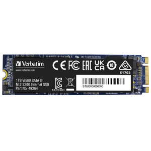 Verbatim 内蔵SSD M．2 SATA 2280 Vi560シリーズ 1TB 49364-J-イメージ1