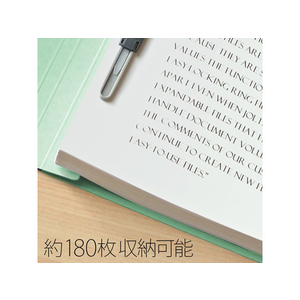 プラス フラットファイル ノンステッチ A3ヨコ ブルー NO.002N F877309-78175-イメージ5