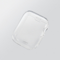 エレコム Apple Watch Series 7(45mm)用フルカバーソフトケース 全面保護/耐久性/弾力性/透明素材/マイクロドット加工/傷・汚れ防止 クリア AW21AFCUCR