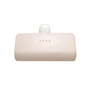 クオリティトラストジャパン MFIライトニング ダイレクトモバイルバッテリー 5000mAh ピンク QL-0500PK-イメージ1