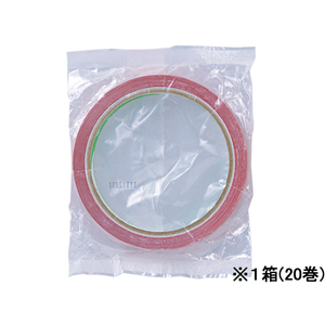 ニチバン F718970-430R バックシーリングテープ NO.430赤 9mm