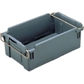 岐阜プラスチック工業 HB型コンテナーHB-37 グレー FC233GZ-5036941