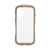 Ｈａｍｅｅ iPhone 16用強化ガラスクリアケース IFACE REFLECTION FROST ベージュ 41-979952