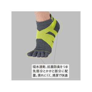 ニッタク ソックス FIVE FINGER SOCKS FCF740S-NW2900-41-L-イメージ4