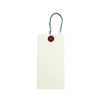 トラスコ中山 TRUSCO 針金付き荷札(ユポ) 120×60MM 50枚 FC146GG-8552583