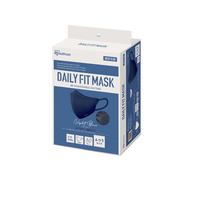 アイリスオーヤマ DAILYFITMASK立体 ふつう 30枚入 ナイトブルー FCU8466-RK-F30SXN