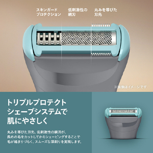 フィリップス ボディーグルーマー 3000 シリーズ ミッドスレート BG3480/15-イメージ5