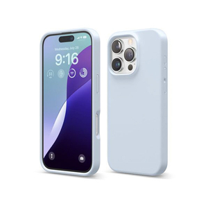 elago iPhone16Pro用シリコンケｰス ライトブルー EL_IPRCSSCS3_LB-イメージ2