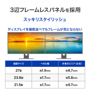 I・Oデータ 21．5型ワイド液晶ディスプレイ LCD-D222SD-FX-イメージ9