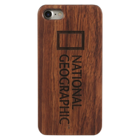 National Geographic iPhone SE(第3世代)/SE(第2世代)/8/7用Nature Wood ローズウッド NG12995I8