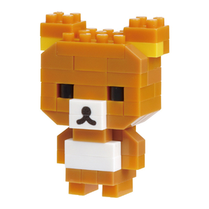 カワダ ナノブロック ミニナノ リラックマ(単品) NBMC17ﾐﾆﾅﾉﾘﾗﾂｸﾏ-イメージ7