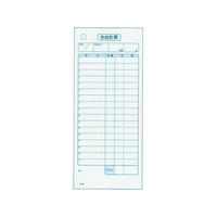 江部松商事 単式 会計伝票 K405 100枚綴り・20冊入 FC582LY-8566800