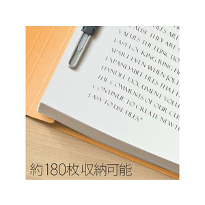 プラス フラットファイル ノンステッチ A3ヨコ イエロー NO.002N F877311-78177-イメージ5