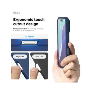 elago iPhone16Pro用シリコンケｰス ジーンインディゴ EL_IPRCSSCS3_JI-イメージ7
