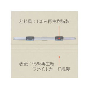 プラス 年組番氏名フラットファイル A4タテ アイボリー 10冊 FCA6354-79-273 NO021GA-イメージ9