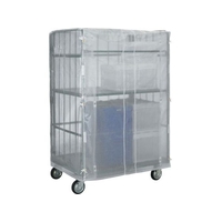 トラスコ中山 TRUSCO ハイテナー用カバー 800×600×1700用 半透明 紐付 FC999HK-2870584