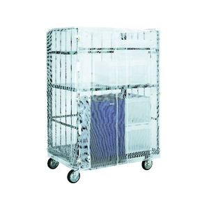 トラスコ中山 TRUSCO ハイテナー用カバー 800×600×1700用 半透明 紐付 FC999HK-2870584-イメージ3