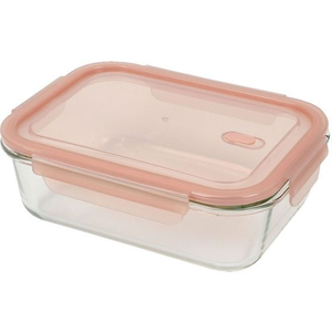 パール金属 耐熱ガラス バルブ付容器長方形1400ml FC180NX-HB-5962-イメージ1