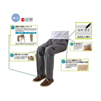 ケアファッション 座 ビューティフォーパンツ 紳士 ネイビー M 247459_480_M 代引不可 LL 医療・介護・医薬品 座・ビューティフォーパンツ 紳士ネイビー M