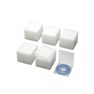 エレコム Blu-ray/DVD/CDケース(スリム/PP/1枚収納) クリア CCD-JPCS100CR-イメージ1
