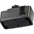 トラスコ ライティングレール用プラグ 黒 耐荷重：3kgf LRP-52BK
